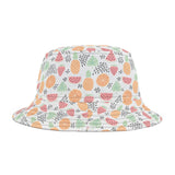 Fruit Medley Farmers Market Inspired Unisex Bucket Hat! Free Shipping! Made in The USA!