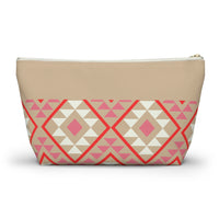 Wifey Pink Aztec Printed Travel Accessory Pouch, Check Out My Matching Weekender Bag! Free Shipping!!!