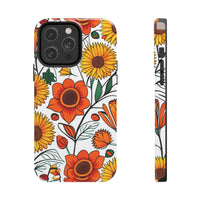 Sunflower Daisy Medley Fall Vibes Tough Phone Cases!