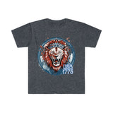 USA Lion 1776 Independence Day Unisex Graphic Tees!