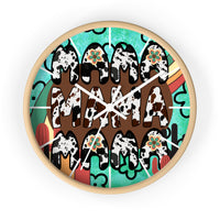 Western Aztec Mama Wall Clock! Perfect For Gifting! Free Shipping!!! 3 Colors Available!