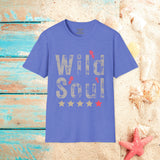 Wild Soul Lightning Bolt Unisex Graphic Tees! Summer Vibes! All New Heather Colors!!! Free Shipping!!!