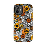 Retro Autumn Daisey's Fall Vibes Tough Phone Cases!