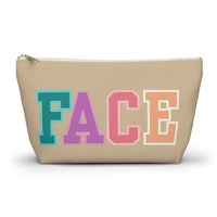 Rainbow Cream Face Accessory Pouch, Check Out My Matching Weekender Bag! Free Shipping!!!