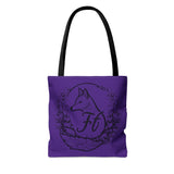 Dark Purple Branded Freckled Fox Company 2024 Merch Tote Bag! Merch!