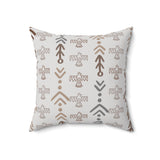 Western/Boho Grey Arrows and Thunderbirds Square Pillow!