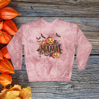 Mama Jacko lantern Unisex Color Blast Crewneck Sweatshirt! All New Comfort Colors!!! Halloween! Free Shipping!