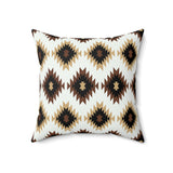 Western/Boho Aztec Brown Square Pillow!