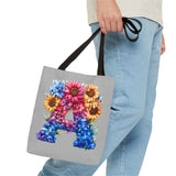 Letter A Initial Tote Bag! Perfect for Gifting, School, Birthdays, Shopping!