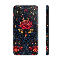 Stained Glass Gothic Inspired Halloween Tough Phone Cases! Fall Vibes!