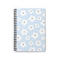 Boho Pastel Blue Florals Journal! Free Shipping! Great for Gifting!