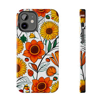 Sunflower Daisy Medley Fall Vibes Tough Phone Cases!