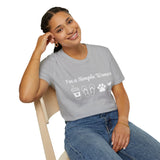 I'm a Simple Women Unisex Graphic Tees! Summer Vibes! All New Heather Colors!!! Free Shipping!!!