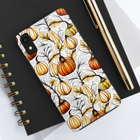 Pumpkin Lanterns Fall Vibes Tough Phone Cases!