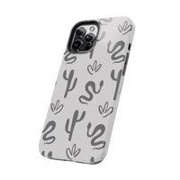 Slithering Snake Cactus Western Tough Phone Cases!