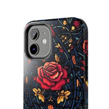 Stained Glass Gothic Inspired Halloween Tough Phone Cases! Fall Vibes!