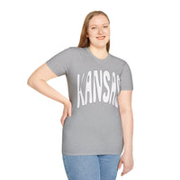 Kansas Groovy Unisex Graphic Tees! Summer Vibes! All New Heather Colors!!! Free Shipping!!!