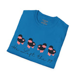 Valentines Day Pink Sheep He Left The 99 Unisex Graphic Tee! All New Heather Colors!!! Free Shipping!!!