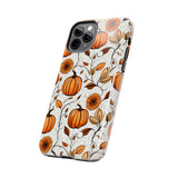 Vining Pumpkins Fall Vibes Tough Phone Cases!