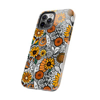 Retro Autumn Daisey's Fall Vibes Tough Phone Cases!