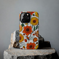 Sunflower Daisy Medley Fall Vibes Tough Phone Cases!