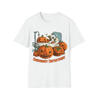 Snow Pumpkin Emergency Department Unisex Graphic Tees! Medical Vibes! Fall Vibes!