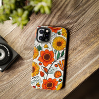 Sunflower Daisy Medley Fall Vibes Tough Phone Cases!