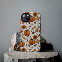 Vining Pumpkins Fall Vibes Tough Phone Cases!