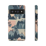 Pink and Blue Mountains Phone Cases! New!!! Over 40 Phone Sizes To Choose From! Free Shipping!!!