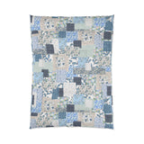 Sidney, Girly Boho Blue Patchwork Quilt Comforter! Super Soft! Free Shipping!! Mix and Match for That Boho Vibe!