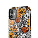 Retro Autumn Daisey's Fall Vibes Tough Phone Cases!