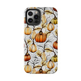 Pumpkin Lanterns Fall Vibes Tough Phone Cases!