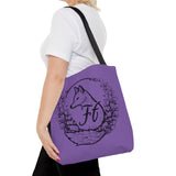 Purple Branded Freckled Fox Company 2024 Merch Tote Bag! Merch!