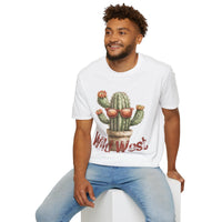 Wild West Cactus Sunglasses Western Unisex Graphic Tees! Summer Vibes! All New Heather Colors!!! Free Shipping!!!