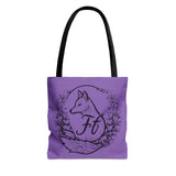 Purple Branded Freckled Fox Company 2024 Merch Tote Bag! Merch!