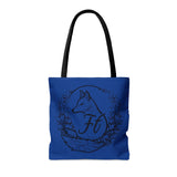 Dark Blue Branded Freckled Fox Company 2024 Merch Tote Bag! Merch