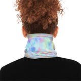 Marble Rainbow Lightweight Neck Gaiter! 4 Sizes Available! Free Shipping! UPF +50! Great For All Outdoor Sports!