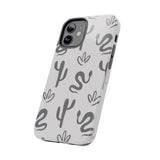 Slithering Snake Cactus Western Tough Phone Cases!