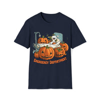 Snow Pumpkin Emergency Department Unisex Graphic Tees! Medical Vibes! Fall Vibes!