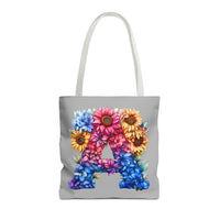 Letter A Initial Tote Bag! Perfect for Gifting, School, Birthdays, Shopping!