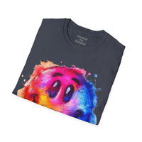 Happy Face Rainbow Unisex Graphic Tees! Summer Vibes! All New Heather Colors!!! Free Shipping!!!