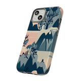 Pink and Blue Mountains Phone Cases! New!!! Over 40 Phone Sizes To Choose From! Free Shipping!!!