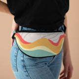 Geo Waves Retro Unisex Fanny Pack! Free Shipping! One Size Fits Most!