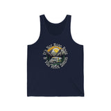 Its Not Road Rage if You Have Sirens Medical Vibes Unisex Jersey Tank! Men's Activewear!