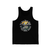 Its Not Road Rage if You Have Sirens Medical Vibes Unisex Jersey Tank! Men's Activewear!