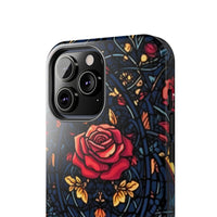 Stained Glass Gothic Inspired Halloween Tough Phone Cases! Fall Vibes!