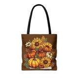 Autumn Sunflower Bouquet Fall Vibes Tote Bag!