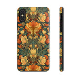 Fall Butterfly Florals Tough Phone Cases! Fall Vibes!