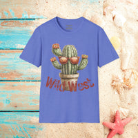 Wild West Cactus Sunglasses Western Unisex Graphic Tees! Summer Vibes! All New Heather Colors!!! Free Shipping!!!