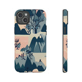 Pink and Blue Mountains Phone Cases! New!!! Over 40 Phone Sizes To Choose From! Free Shipping!!!